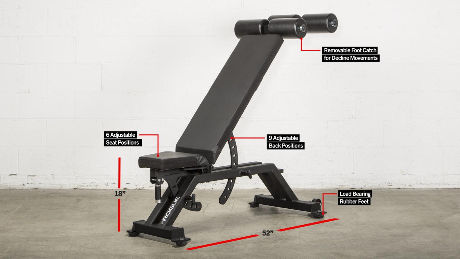 Rogue AB 3 Adjustable Bench Rogue Fitness